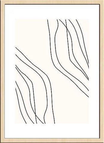 アートポスター×アイボリー/ホワイト