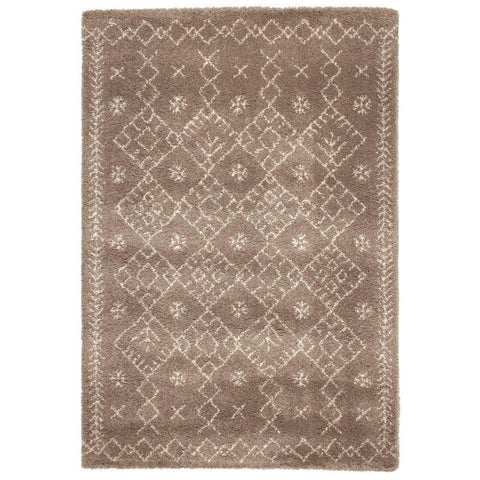 ラグ・カーペット×ベージュ/ブラウン