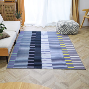 アートラグ TOCORU Series"マルチストライプ" ループ グレー