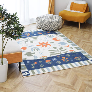 アニマルラグ TOCORU Series Bird hill グリーン