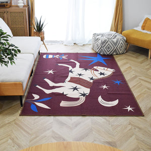 アニマルラグ TOCORU Series Night Horse ブラウン