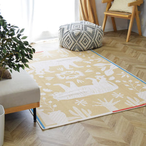 アートラグ TOCORU Series "Tiger" ループ ベージュ