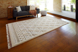 柔らかなカット&ループが立体感を表現したウィルトンラグ プレゾン 4サイズ - TOCO LIFE