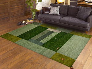 丁寧な手織り手法で使用時間の経過とともに味わいが深まるギャッベラグ GABBEH D11 3サイズ - TOCO LIFE