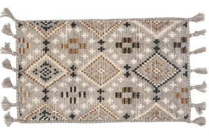 ウール素材で丁寧に織り上げた手織りラグ ヤンバー - TOCO LIFE