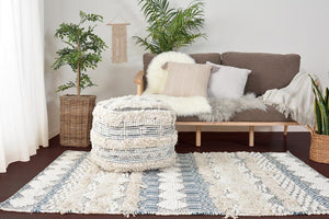 BOHOインテリアに最適なコットンラグ MARUFU-317 - TOCO LIFE