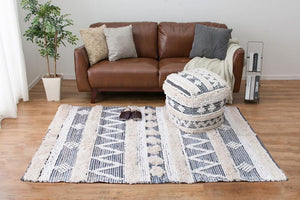 BOHOインテリアに最適なコットンラグ MARUFU-321 - TOCO LIFE