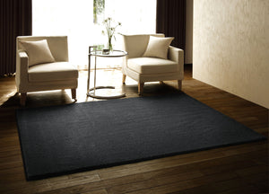 ソフトなタッチ感と高級感のあるフェイクファーラグ ラックスファー 5サイズ ブラック - TOCO LIFE