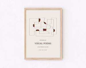 お洒落なアートポスターVisual Poems - terra