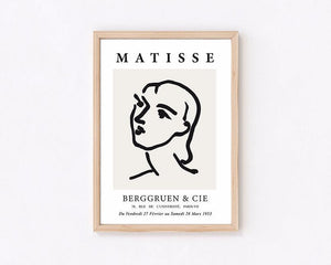 お洒落なアートポスターマティス インスパイア エキシビジョン ポスター6