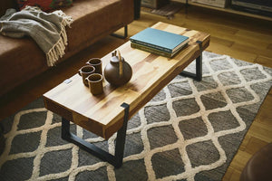 お洒落なヴィンテージ風ラグ AZUMA-35 - TOCO LIFE