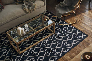 お洒落なヴィンテージモダンラグ AZUMA-28 - TOCO LIFE