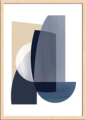 ミニマルで洗練されたアブストラクトアートポスター Abstract IV