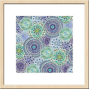 世界の文化や民族芸術から大きな影響を受けたアートポスター「Tossed Mandalas」 - TOCO LIFE