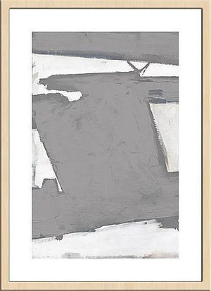 書の様な和のテイストも感じられるアートポスター Paint stroke - TOCO LIFE