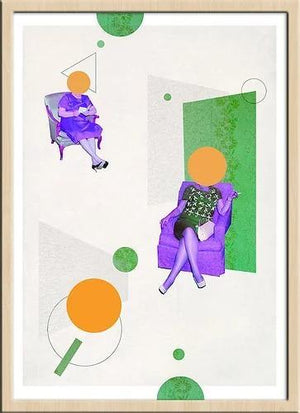 アーティスティックな遊び心をプラスしてくれるアートポスター『girls』 - TOCO LIFE