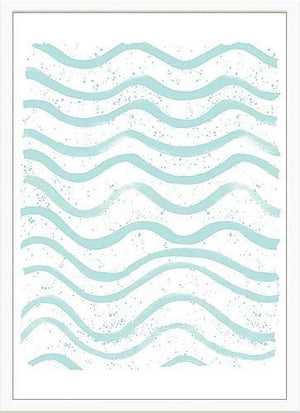 モダンでトレンドのインテリアに馴染むアートポスター Seaside Pattern2 - TOCO LIFE
