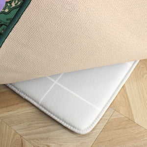 アンダーラグ TOCORU CUSHION シンプルチェック グレー