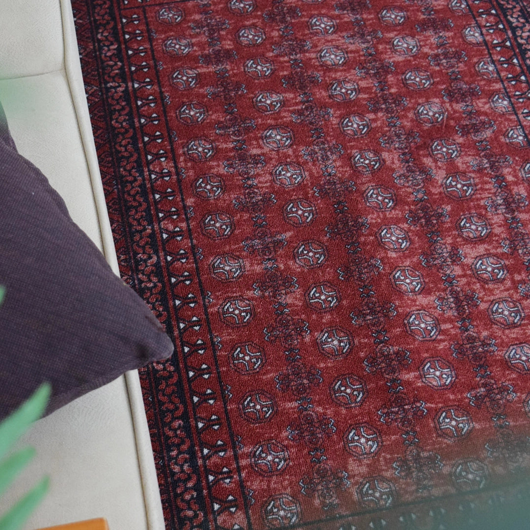 くすみレッド ヴィンテージラグ トルコラグ くすみレッド ヴィンテージ くすみレッド ヴィンテージラグ トルコラグ くすみレッド ヴィンテージ