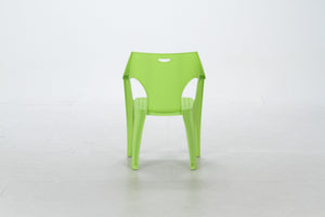 空間を彩る色鮮やかなガーデンデザインチェア GARBO 4脚セット ライトグリーン - TOCO LIFE