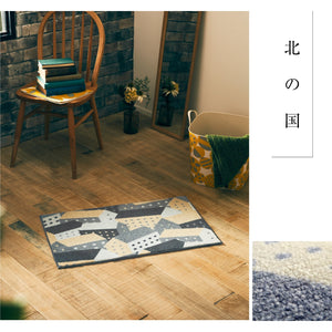 日本の四季や風情をポップに表現したテキスタイルデザインマット SOU・SOU 北の国 - TOCO LIFE