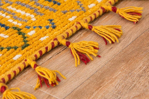ウール素材で丁寧に織り上げた手織りラグ セブル - TOCO LIFE