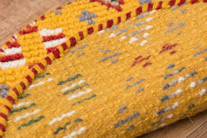 ウール素材で丁寧に織り上げた円形手織りラグ ヤード - TOCO LIFE