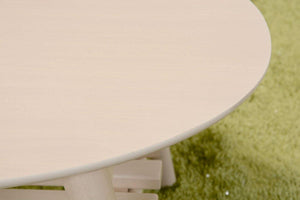 木目を活かした天板が特徴の折りたたみ式テーブル LACK ホワイト - TOCO LIFE