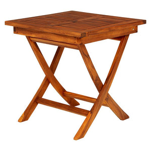 天然木チーク材を使用したシンプルなアウトドアテーブル BUSH - TOCO LIFE