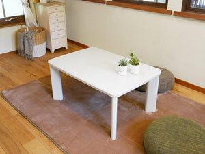 どんな部屋にも合わせられるシンプルなこたつテーブル コパン ホワイト - TOCO LIFE