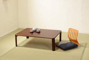 コンパクトに収納できるシンプルな折り畳みテーブル SINSIR ダークブラウン - TOCO LIFE