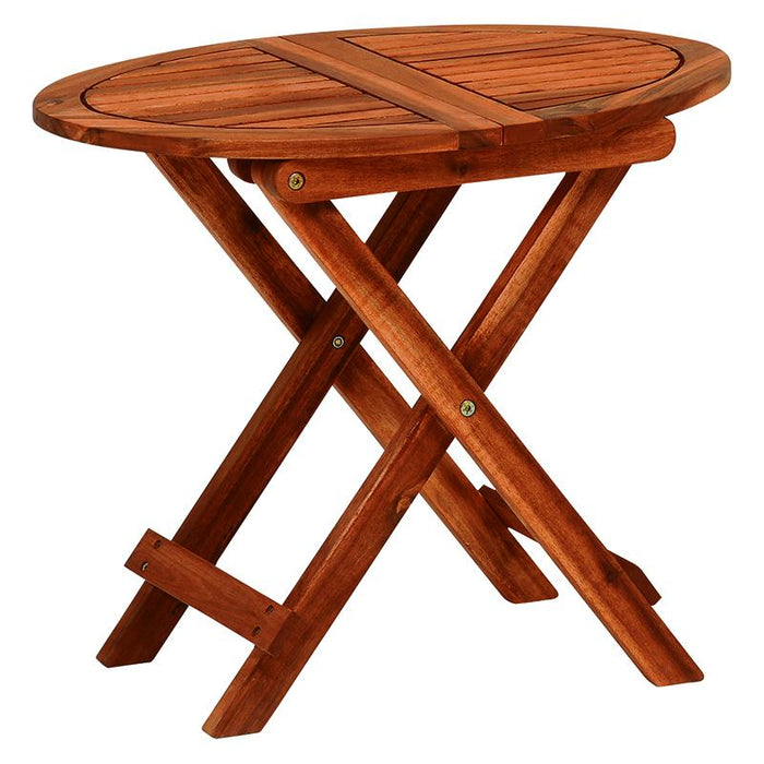 天然木アカシア材を使用したアウトドテーブル MELRE