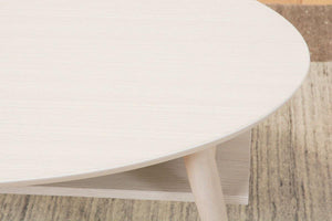 コンパクトで使い勝手の良い折れ脚テーブル FOL ホワイト - TOCO LIFE