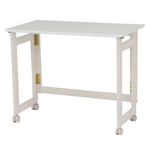 狭い隙間にも収納が可能な折り畳みテーブル FAMSY ホワイト - TOCO LIFE