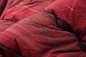 伝統工芸品を使った和の風情溢れる厚掛けこたつ掛け布団 IRORI レッド - TOCO LIFE