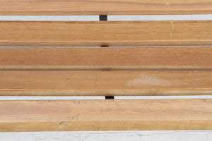 天然木ユーカリ材を使用した優雅なガーデンベンチチェア MERK - TOCO LIFE