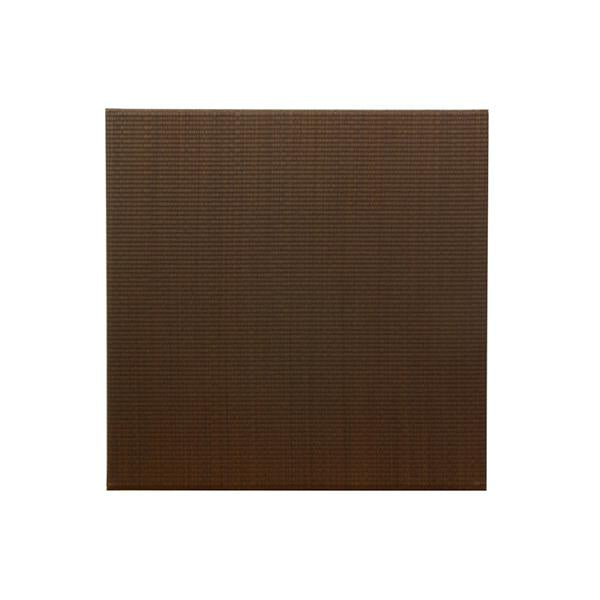 自由な組み合わせでお部屋を彩る 国産い草ユニット畳 プラード 単品 70x70cm ブラウン