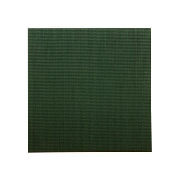 自由な組み合わせでお部屋を彩る 国産い草ユニット畳 プラード 単品 70x70cm ダークグリーン