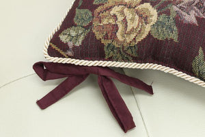エレガントで高級感のあるジャガード織りチェアクッション モーリア 同色2個組 ブラウン - TOCO LIFE