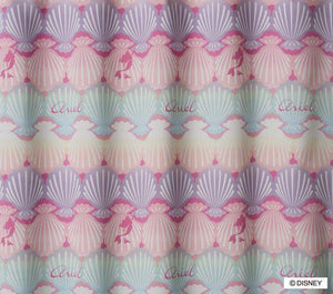 可愛らしくカラフルなグラデーションの遮光カーテン Disney PRINCESS/Shell ピンク 1枚入り - TOCO LIFE