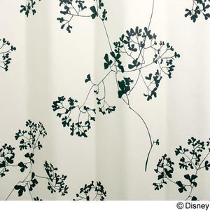 動きのある細い茎と葉をのびやかにデザインした遮光カーテン Disney MICKEY/Twig leaf アイボリー 1枚入り - TOCO LIFE