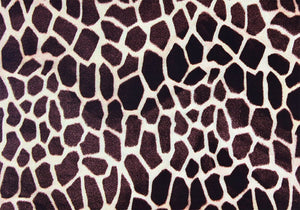 アニマルデザインがおしゃれな薄手のウィルトン織プリントラグマット CORCA GIRAFFE - TOCO LIFE