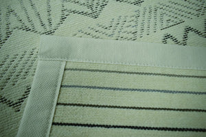 合わせるものを選ばないシンプルなスタイルの手織りラグマット SHUKA オリエンタル 5サイズ ホワイト - TOCO LIFE