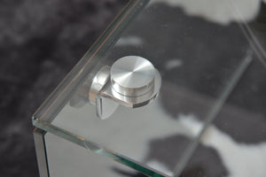 お洒落なガラステーブル AZUMA-385