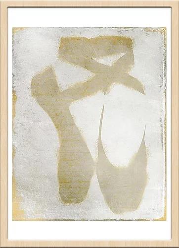 モダンでトレンドのインテリアに馴染むアートポスター 『Golden Toes』