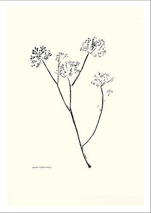 どんな空間にも馴染みやすいシンプルなラインで構成されたアートポスター『spring』 - TOCO LIFE