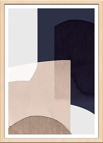 ミニマルで洗練されたアブストラクトアートポスター Abstract-XII