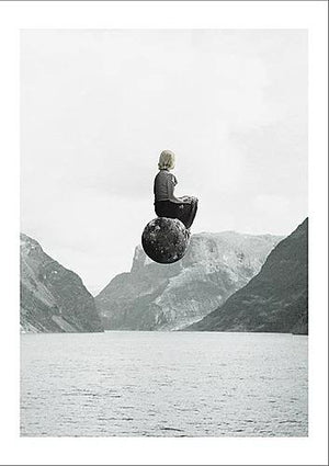 独特の空想的で美しい世界を創り出すアートポスター『Floating』 - TOCO LIFE