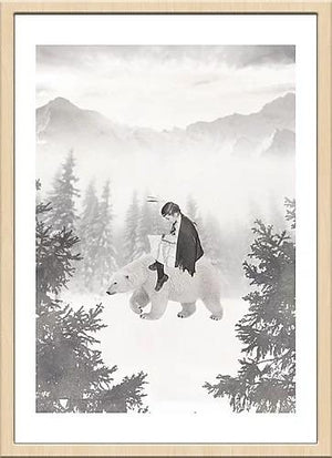 独特の空想的で美しい世界を創り出すアートポスター『Twinkling Snow』 - TOCO LIFE