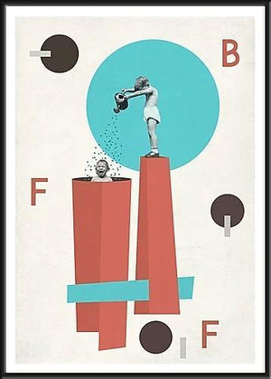 アーティスティックな遊び心をプラスしてくれるアートポスター『BFF』 - TOCO LIFE